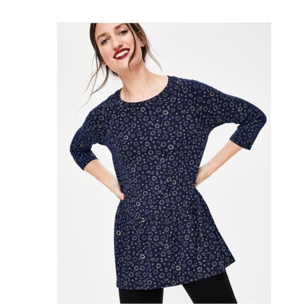 Boden Katrina Drop Waist Tunic Top XL
